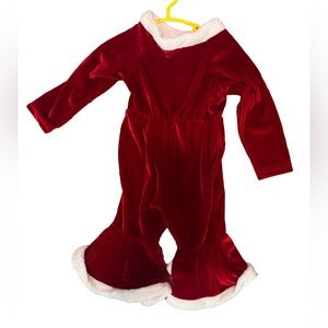 Baby One Piece Santa Outfit